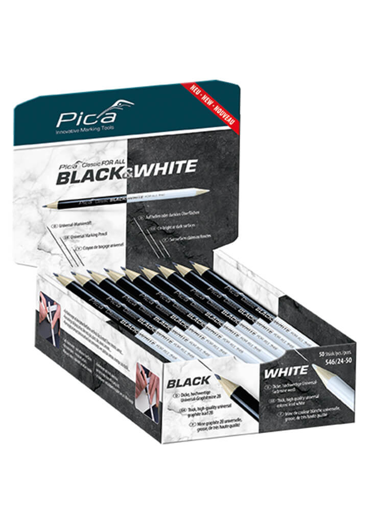 For All Black White Pica Marker Masters Of Marking