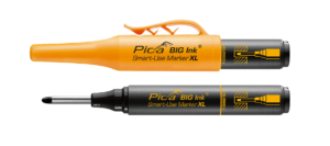 Pica BIG Ink Smart Use Marker with black ink 170/46 with quiver saver