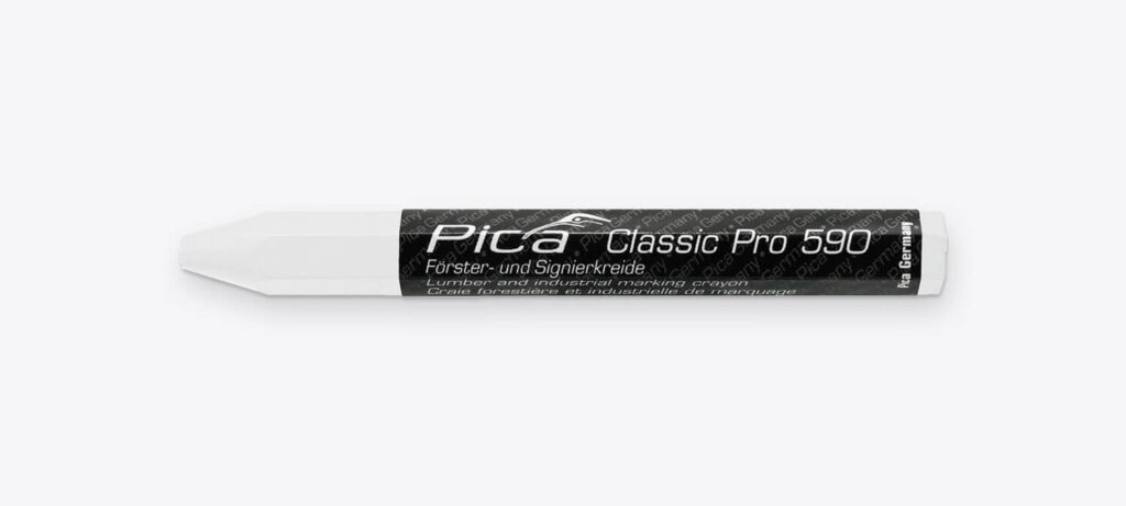 Pica Classic forester's and marking chalk, white