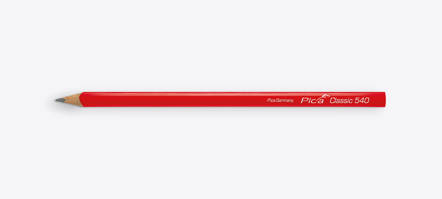 Drewniany ołówek Pica Classic Ołówek stolarski z grafitem